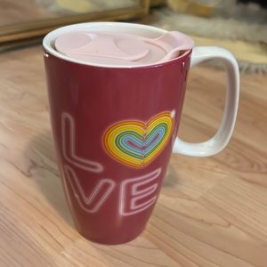 PORCELAIN TRAVEL MUG